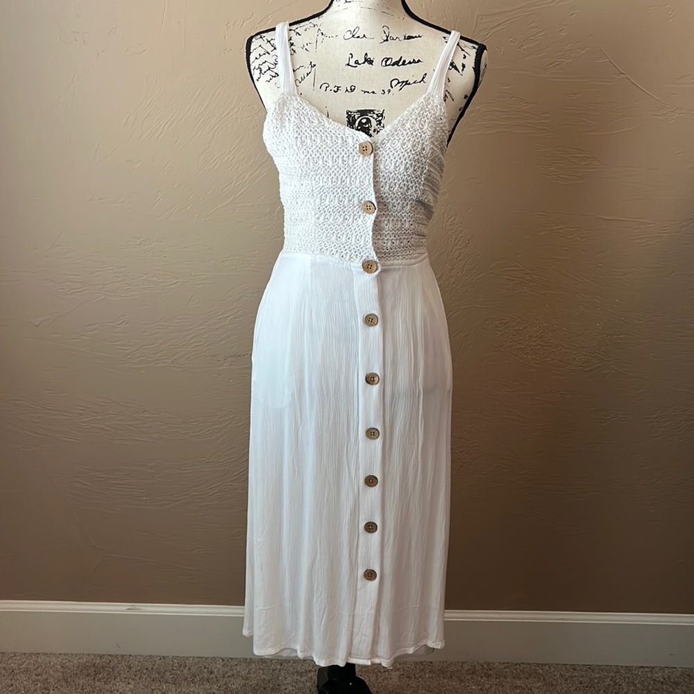 White beautiful dress
